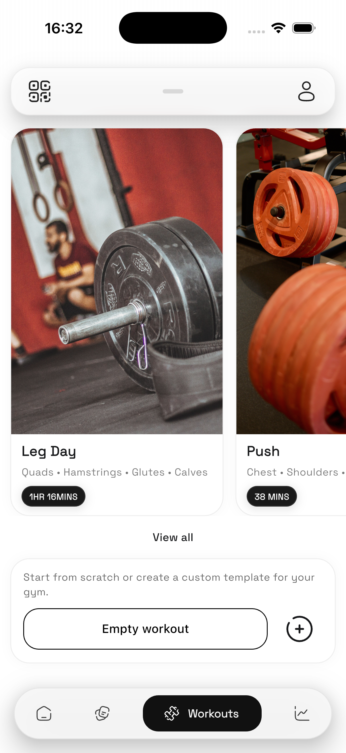 Lift personalised coaching or recommendations screen